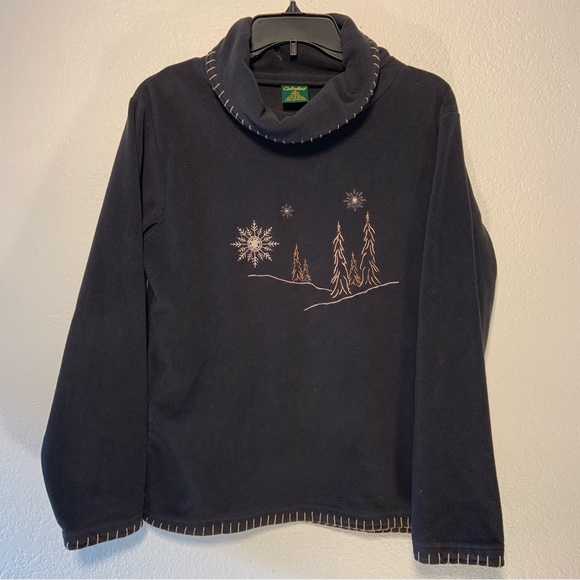 Cabela’s Winter Scene Sweater - Picture 1 of 4